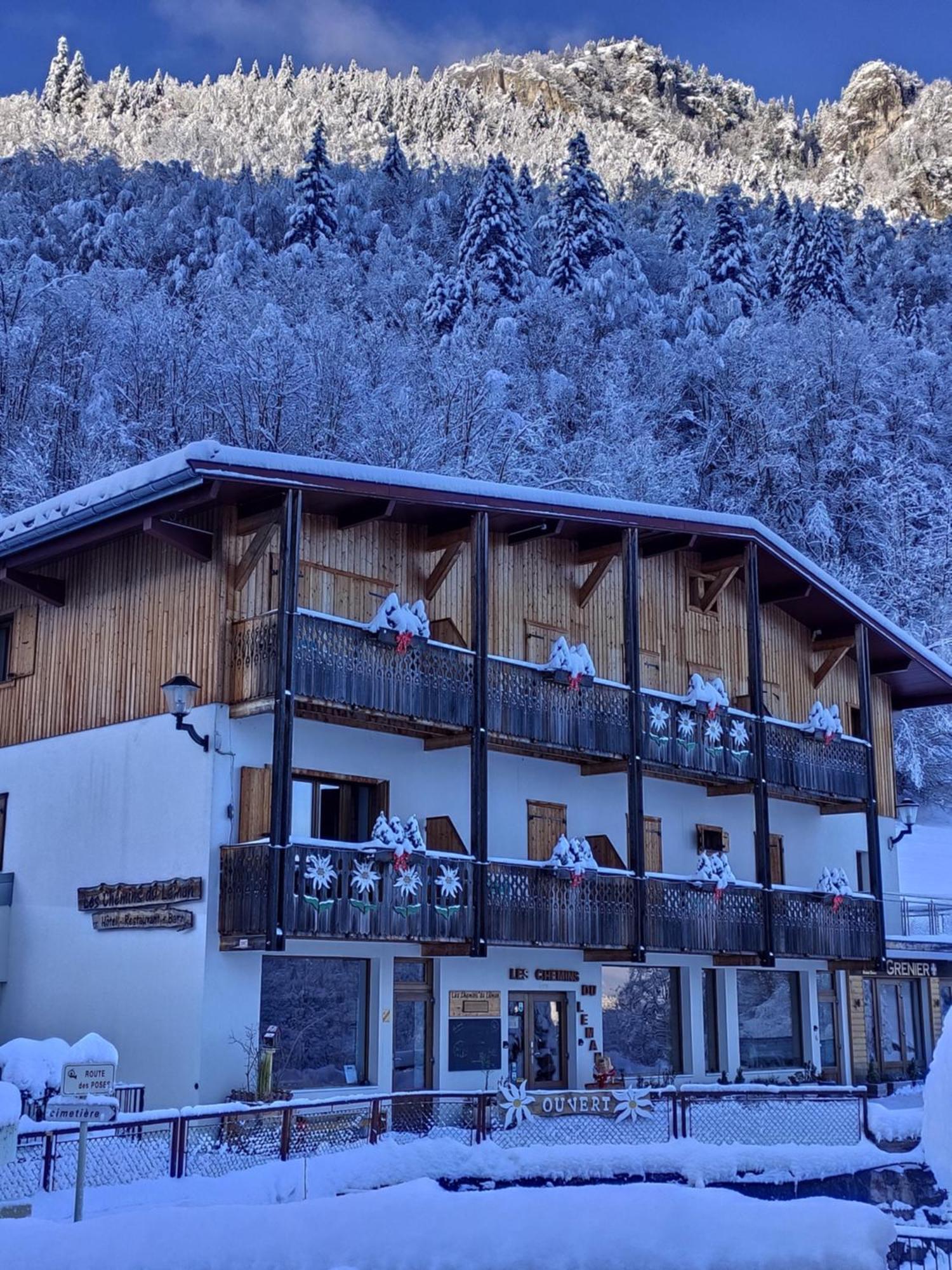 Les Chemins Du Leman Hotel Novel ภายนอก รูปภาพ
